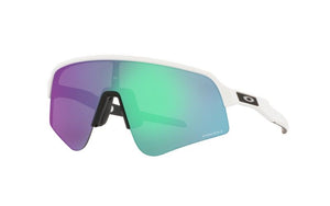 OAKLEY MEN'S OO9465 SUTRO LITE SWEEP RECTANGULAR SUNGLASSES, MATTE WHITE/PRIZM ROAD JADE, 39