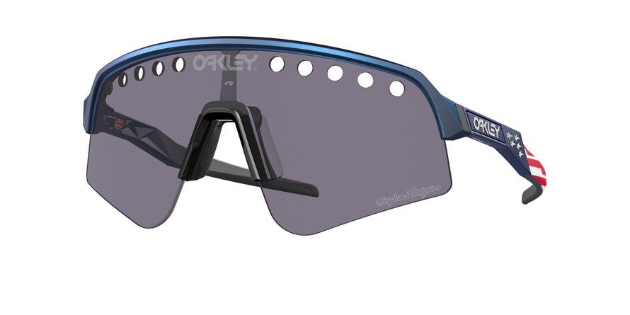 OAKLEY MEN'S OO9465 SUTRO LITE SWEEP RECTANGULAR SUNGLASSES, TLD BLUE COLORSHIFT/PRIZM GREY, 39