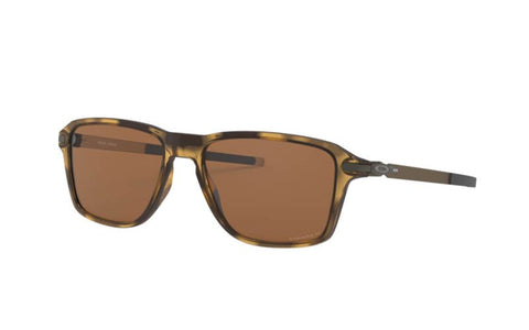 OAKLEY MEN'S OO9469 WHEEL HOUSE SQUARE SUNGLASSES, BROWN TORTOISE/PRIZM TUNGSTEN POLARIZED, 54