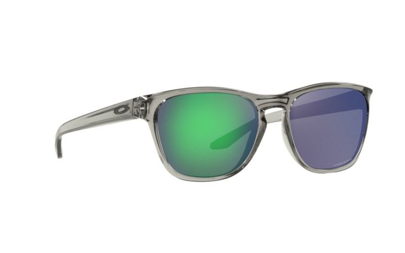 OAKLEY MAN SUNGLASSES GREY INK FRAME, PRIZM JADE LENSES, 56MM