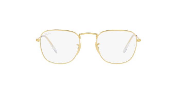 RAY-BAN FRANK TRANSITIONS® SUNGLASSES WITH ARISTA GOLD METAL FRAME AND CLEAR/GREY LENSES, 51