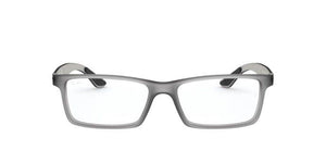 RAY-BAN RB8901 OPTICS MATTE GREY/CLEAR, 55