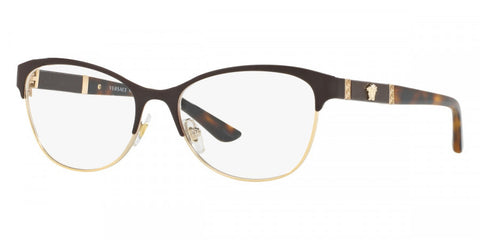 VERSACE™ VE1233Q 1344 53 - BROWN/PALE GOLD