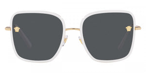 VERSACE™ VE2247D 147187 57 WHITE/GOLD SUNGLASSES