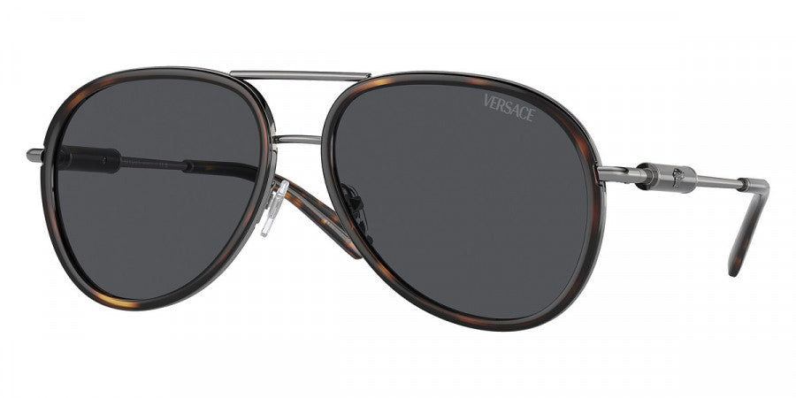 VERSACE™ VE2260 100187 60 HAVANA SUNGLASSES