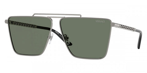 VERSACE™ VE2266 10013H 64 GUNMETAL SUNGLASSES