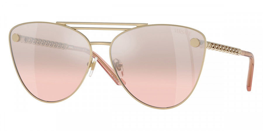 VERSACE™ VE2267 12527E 64 PALE GOLD SUNGLASSES