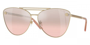 VERSACE™ VE2267 12527E 64 PALE GOLD SUNGLASSES