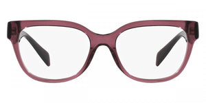 VERSACE™ VE3338 5209 54 TRANSPARENT VIOLET EYEGLASSES