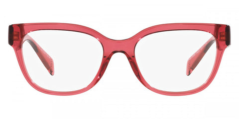 VERSACE™ VE3338 5409 54 TRANSPARENT RED EYEGLASSES