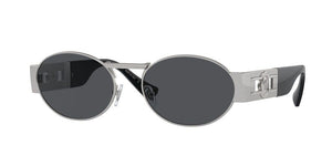 VERSACE DARK GREY OVAL UNISEX SUNGLASSES VE2264